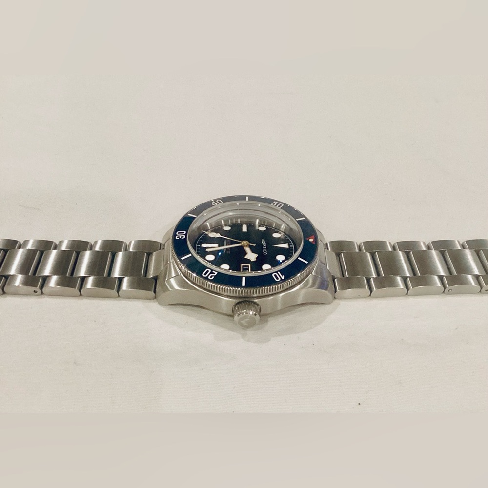 Aquatico Sea Star V2 Automatic 42mm Black Dial 300m Dive Watch - Picture 9 of 16
